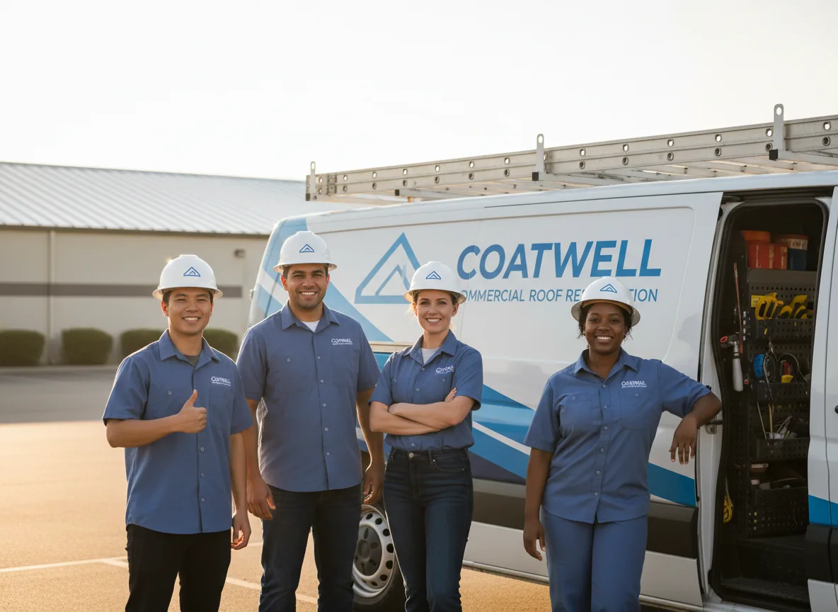 Commercial roof coating company in Whitehall, MI